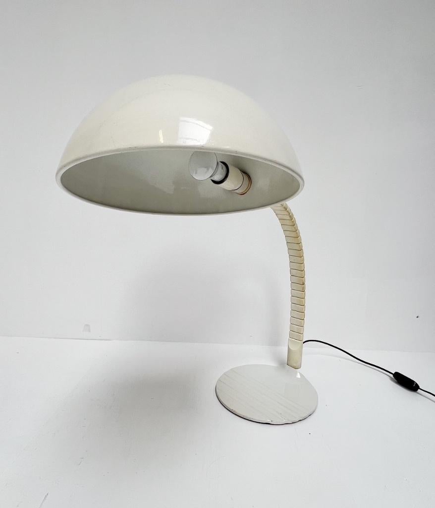 Flex Shell XL bureaulamp van Martinelli Luce, 1970's, Design, Ophalen of Verzenden, Gebruikt, Martinelli Lucce