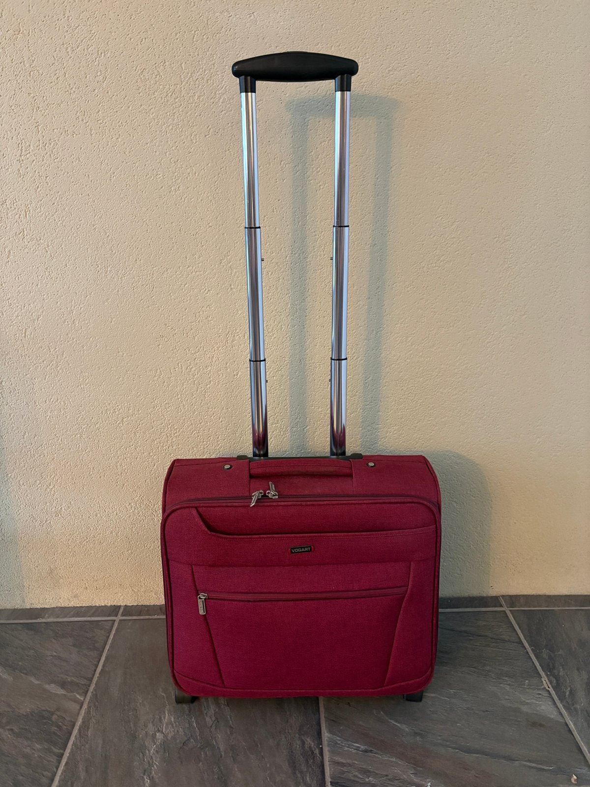 Pilotenkoffer, Ophalen, Wieltjes, Hard kunststof, Minder dan 50 cm