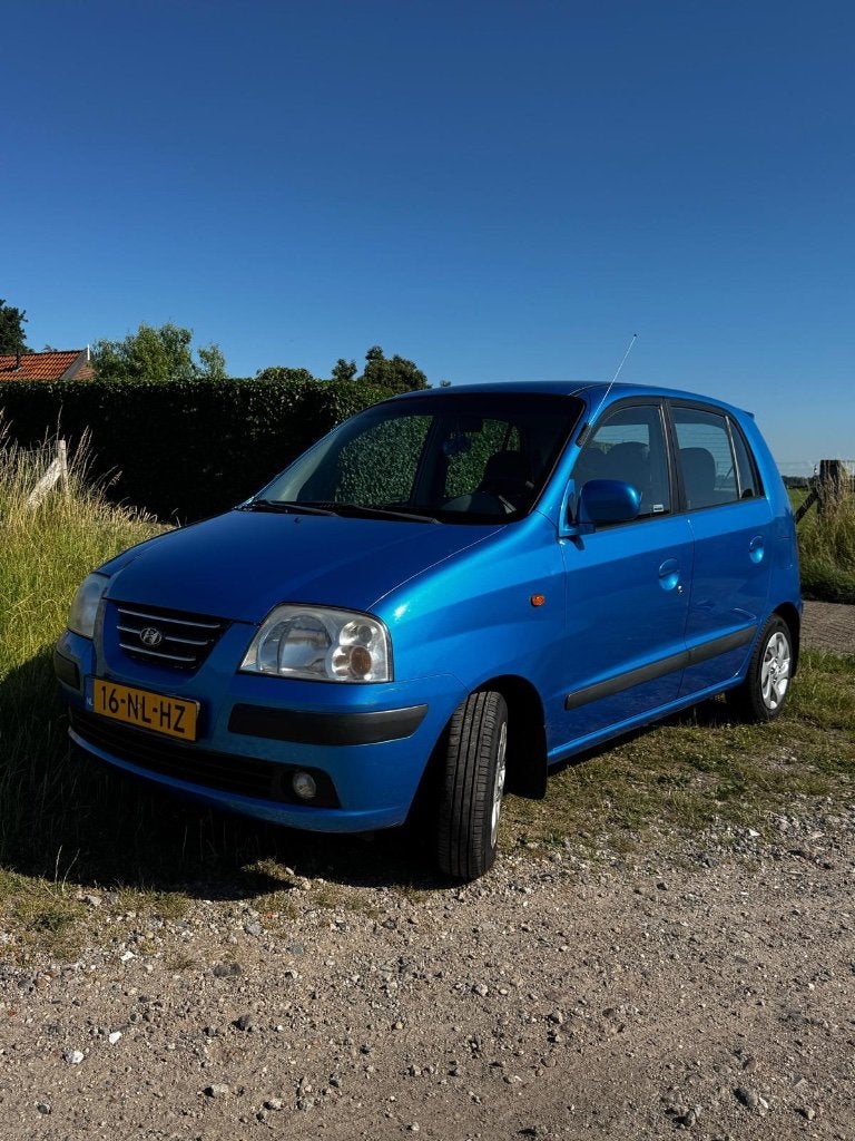 Hyundai Atos Prime, Auto's, Hyundai, Particulier, Atos, Benzine, Euro 4, Hatchback, Automaat, Blauw, Grijs, Stof, Voorwielaandrijving