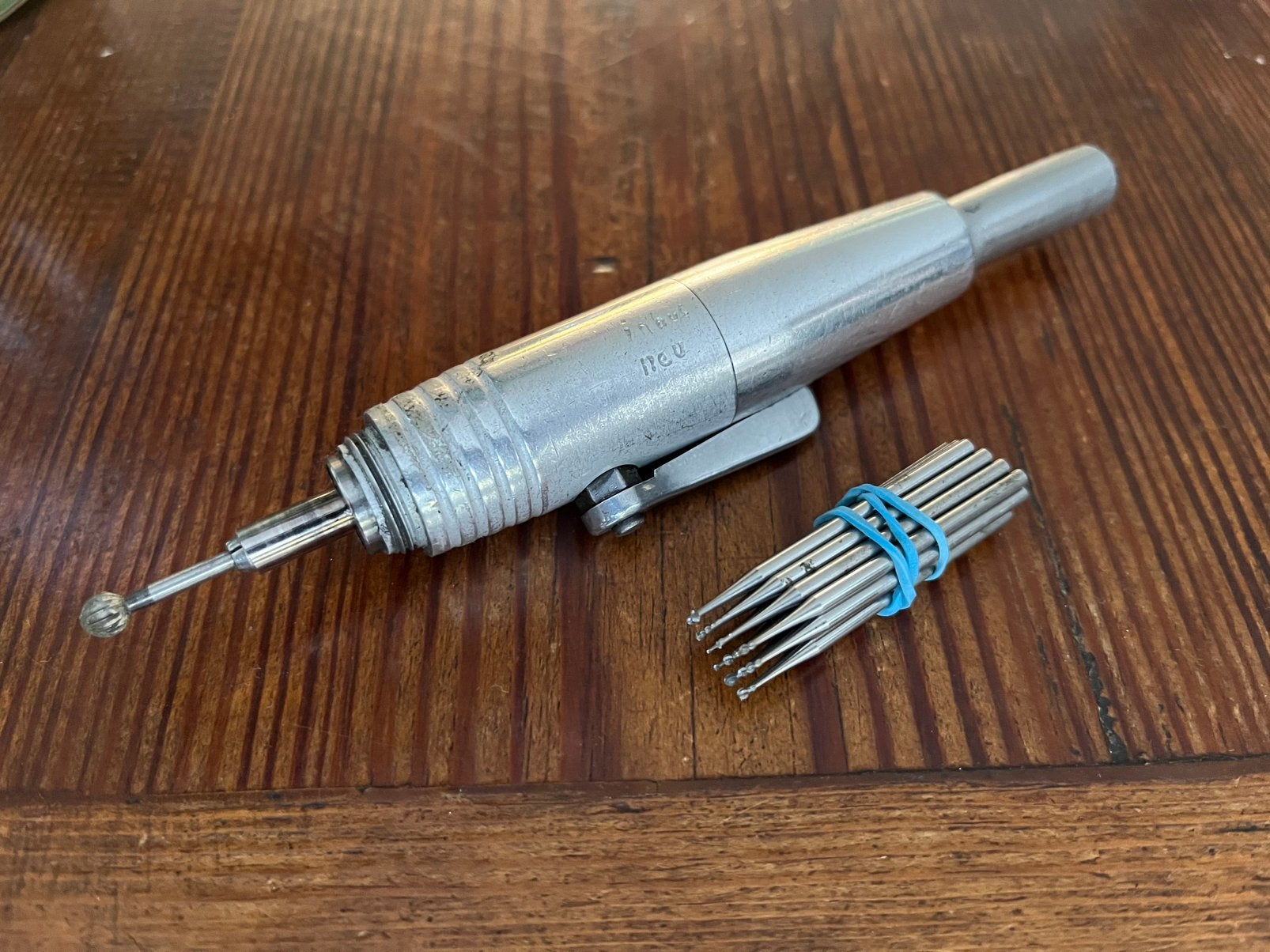 Handstuk voor hangmotor met feeesjes (goudsmid), Ophalen of Verzenden, Zo goed als nieuw