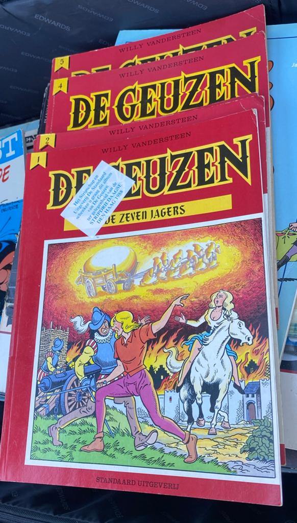 De Geuzen strips willy van der steen, Meerdere stripboeken, Ophalen of Verzenden, Zo goed als nieuw