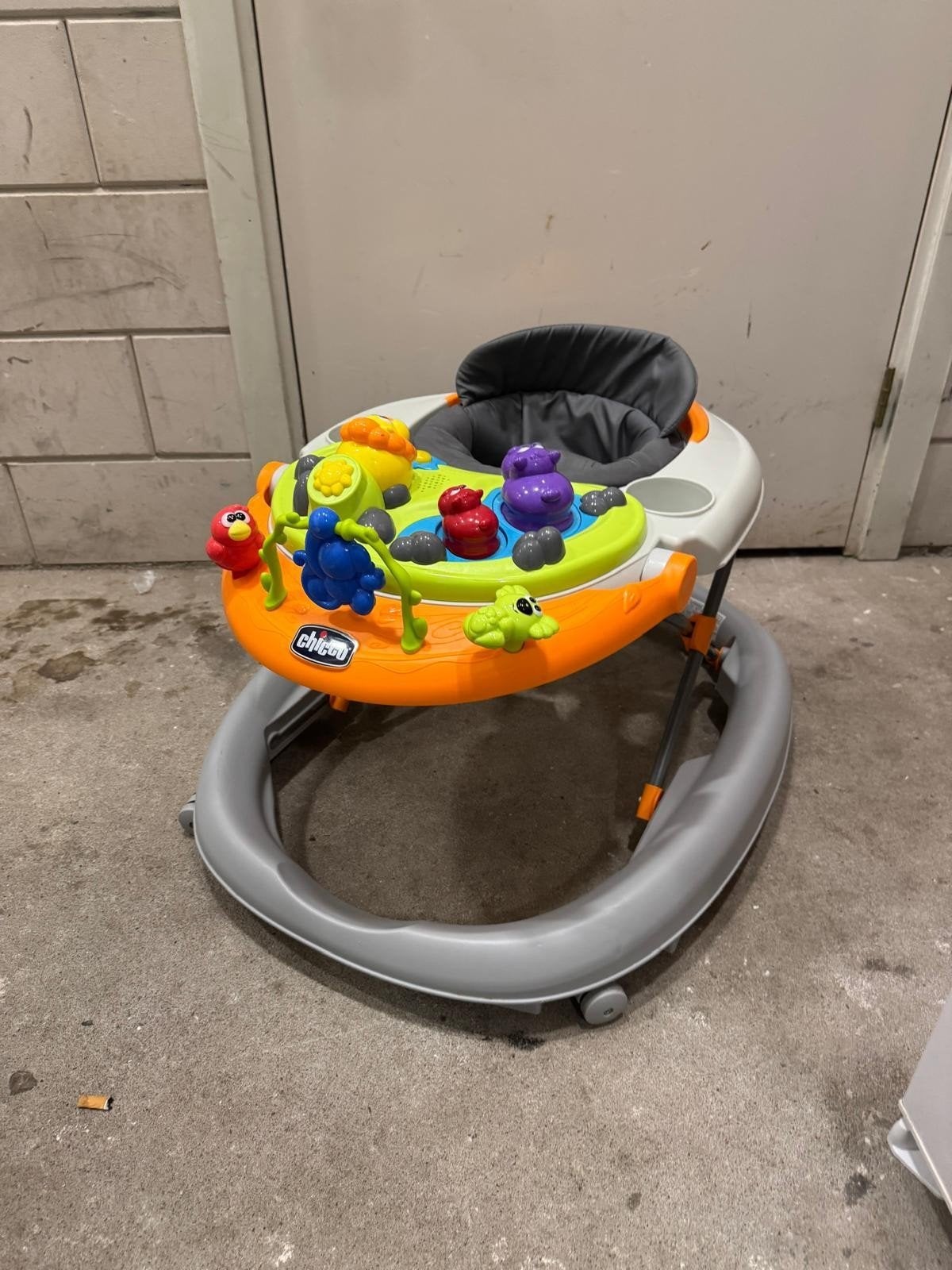 Chicco Babywalker met speelblad, Ophalen, Gebruikt, Overige typen, Met licht