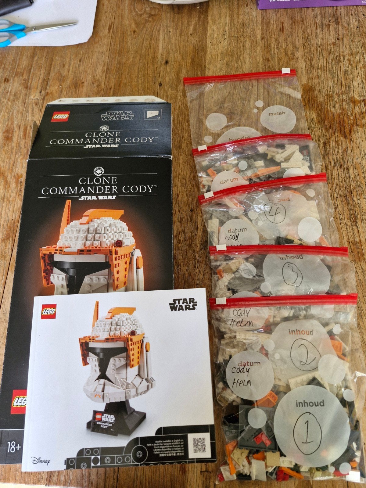 Lego Starwars, Cody helm., Ophalen