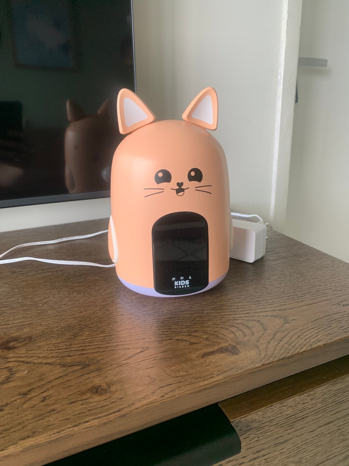 Bigben Kinderwekker met geluidsefeccten-Nachtlamp, Witgoed en Apparatuur, Wekkers, Ophalen of Verzenden, Zo goed als nieuw