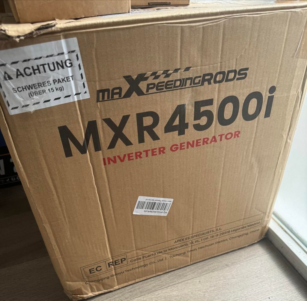 Nieuwe MaXpeedingRods MXR4500i Inverter Generator, Ophalen of Verzenden, Nieuw