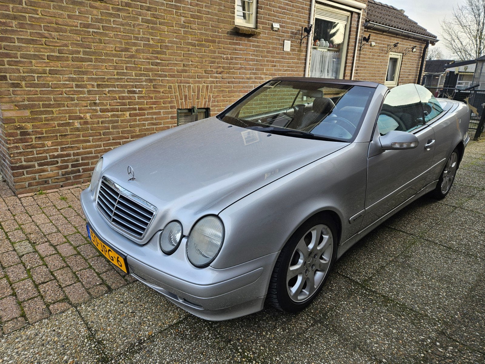 Mercedes-Benz CLK 2.0 Clk200 Cabrio Sport 2000 Grijs, 1998 cc, 136 pk, 4 cilinders, Cabriolet