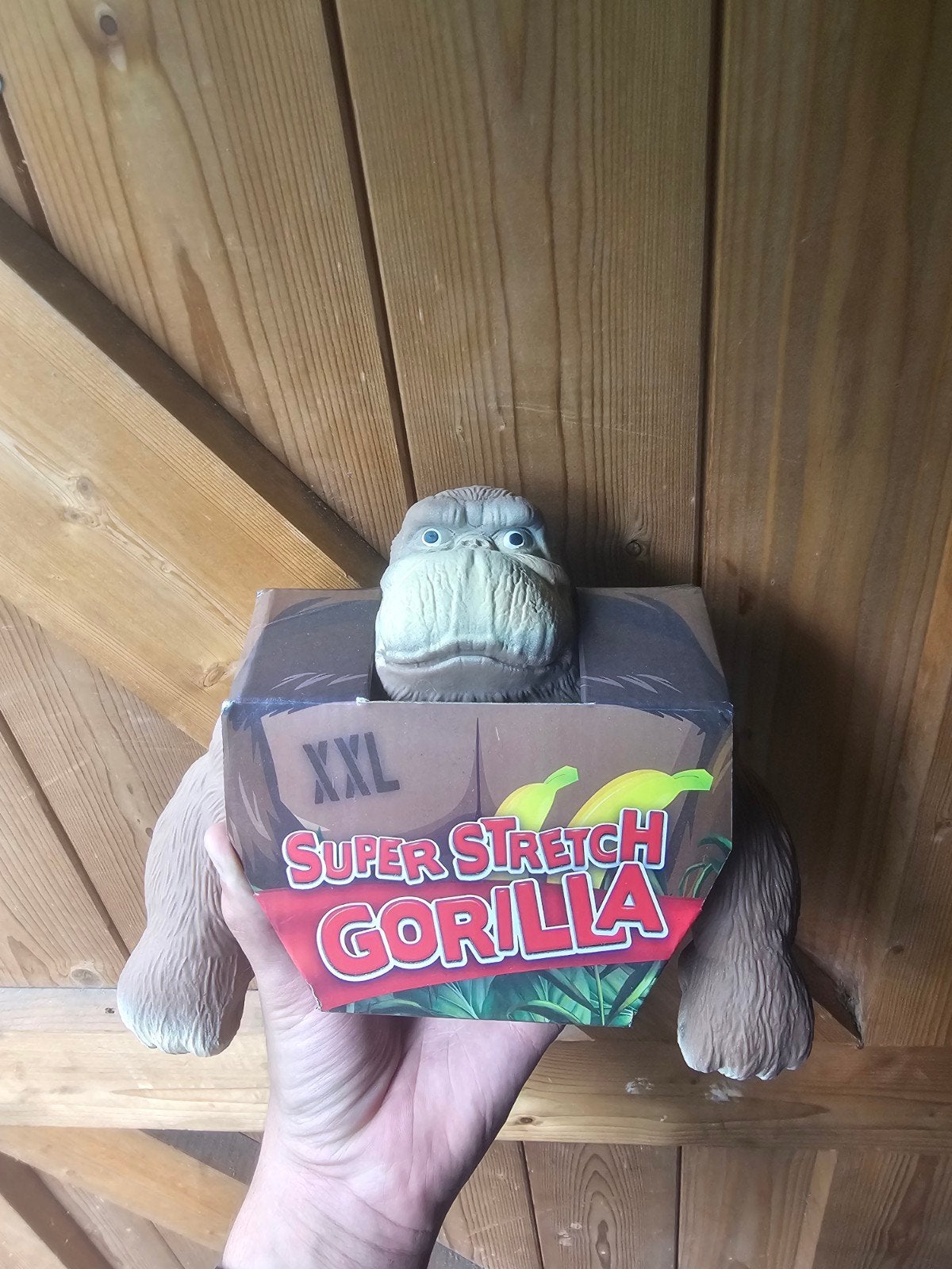 Super Stretch Gorilla XXL Speelgoed, Ophalen of Verzenden, Zo goed als nieuw, Jongen of Meisje