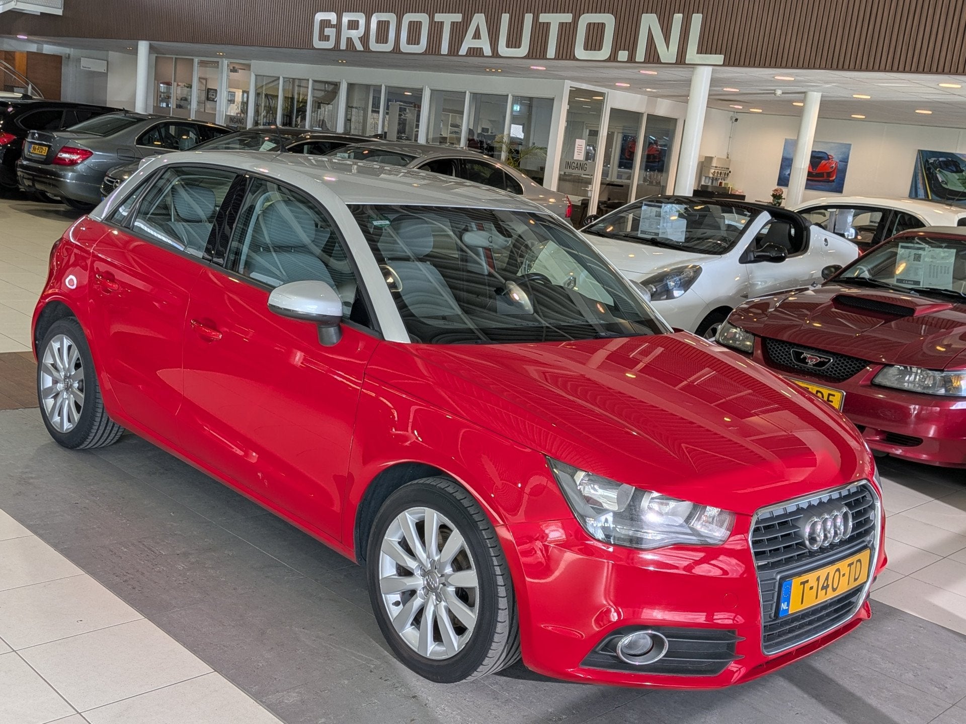 Audi A1 Sportback 1.4 TFSI Ambition Pro Line Business Airco,, Voorwielaandrijving, Euro 5, Stof, 4 cilinders