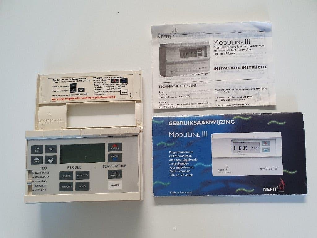 Nefit Moduline III thermostaat, Ophalen of Verzenden, Gebruikt