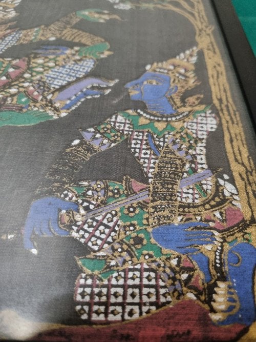 schilderij prent indonesische dans vintage, Huis en Inrichting, Ophalen of Verzenden, 'T Olde Gre-j, Info@toldegrej.nl, Endepoelstraat 20f Didam