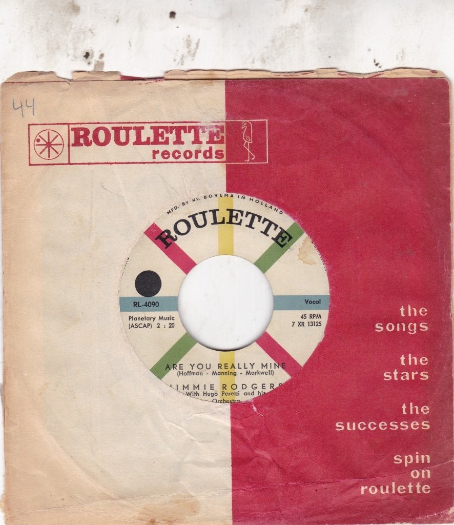 Jimmie Rogers ( 1958 ), Ophalen of Verzenden, Zo goed als nieuw, 7 inch, Pop