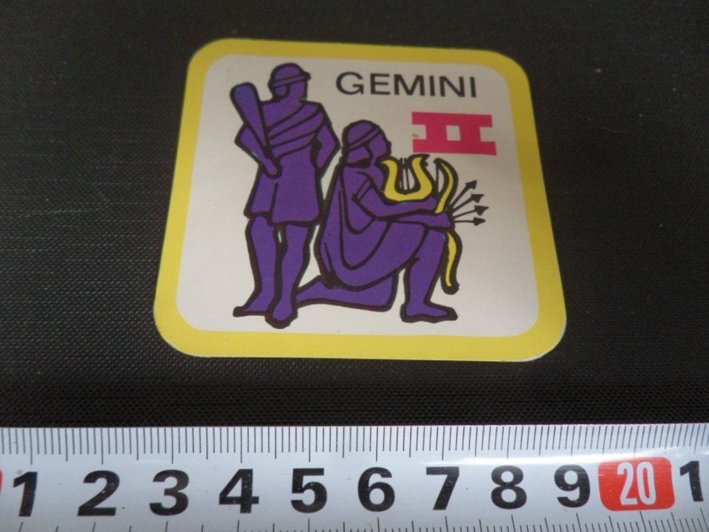 sticker Gemini II, Ophalen, Zo goed als nieuw