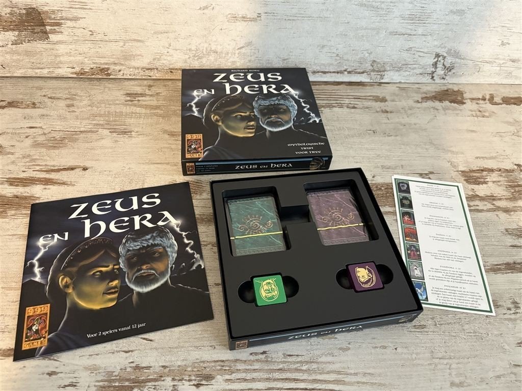 Zeus en hera - 999 games - s2082, Verzenden, Zo goed als nieuw