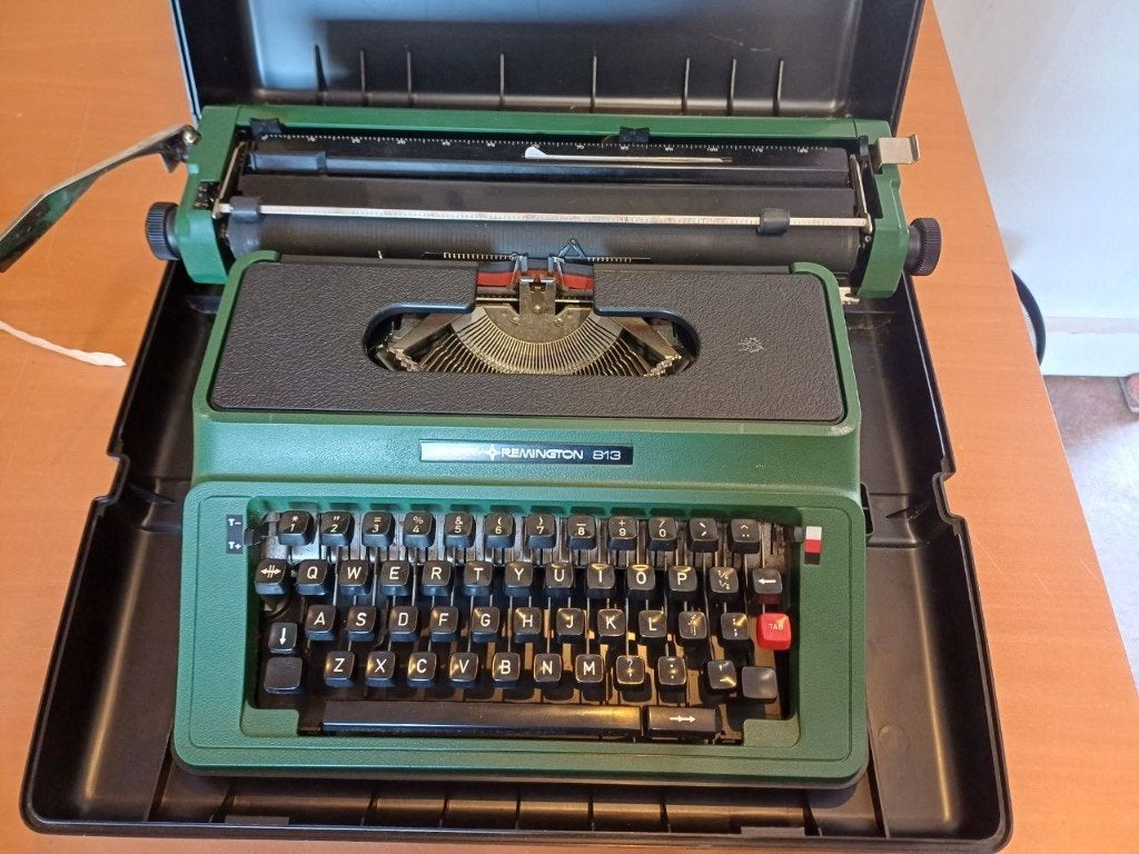 Sperry Remington 813 typemachine, -, -, Ophalen of Verzenden, Zo goed als nieuw