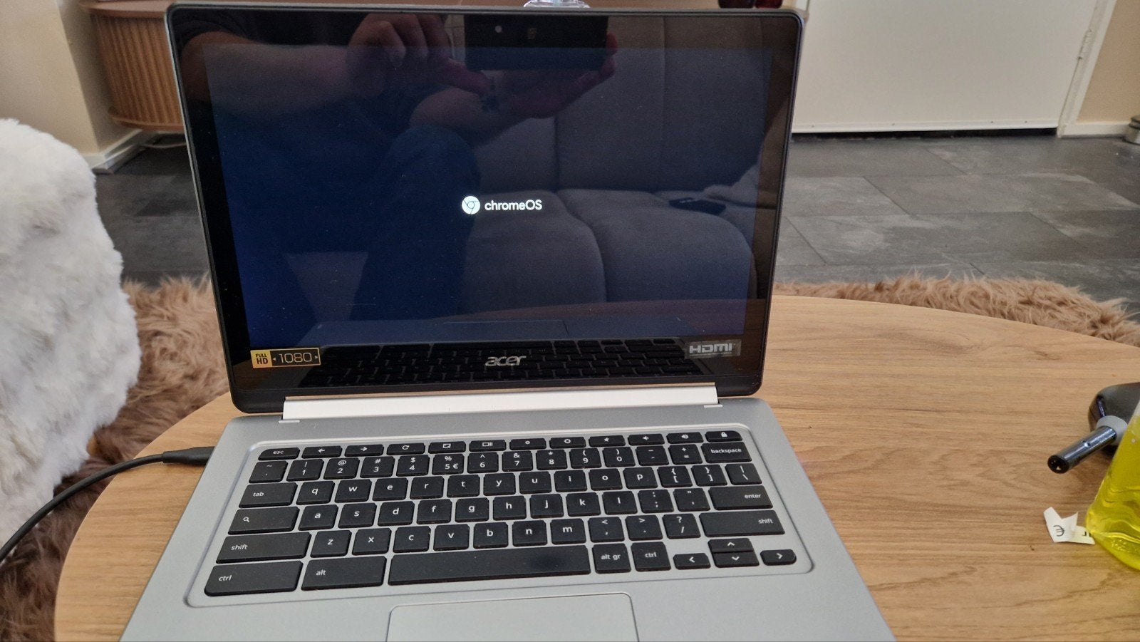 Acer Chromebook CB5-312T-K5G1 - Zo goed als nieuw, Computers en Software, Ophalen, 4 GB of minder, 13 inch, Qwerty