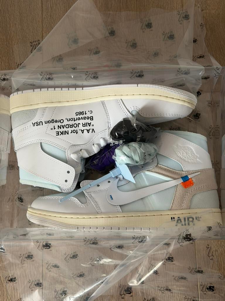 Jordan 1 Virgil Abloh Archive Alaska 43, Overige kleuren, Nieuw, Ophalen of Verzenden, Sneakers of Gympen