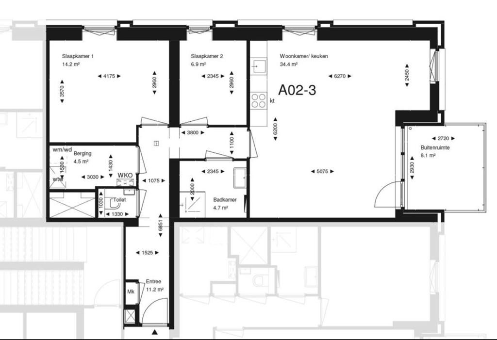 Woningruil - Appartement Hillenraadweg Moerwijk - 80m2, Ophalen