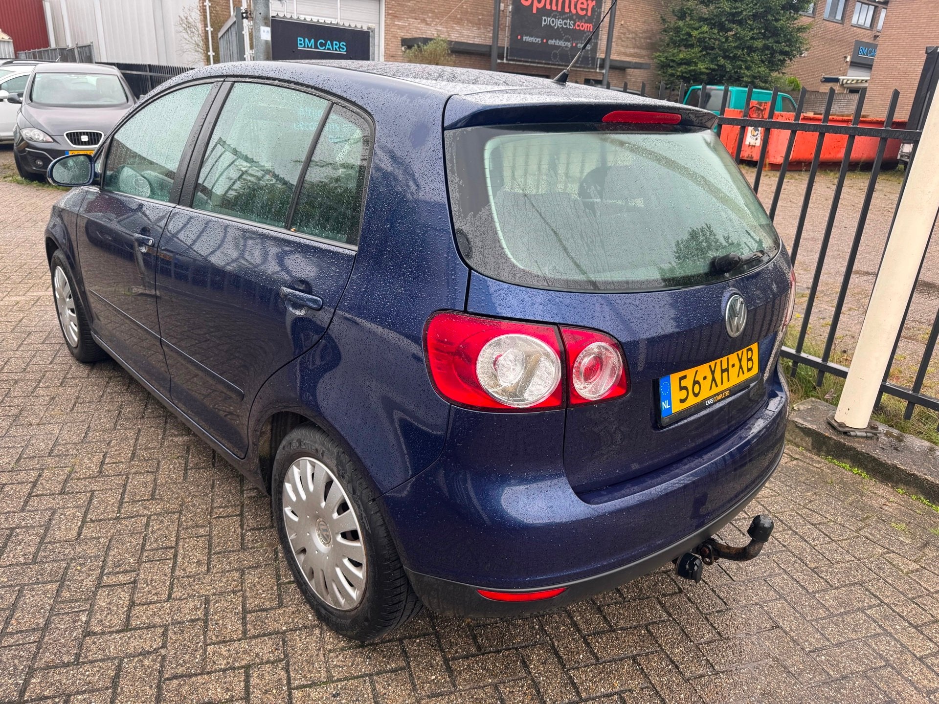 Volkswagen Golf Plus 1.6 FSI Optive 3 AUTOMAAT, AIRCO, Auto's, Gebruikt, 4 cilinders, Blauw, 116 pk
