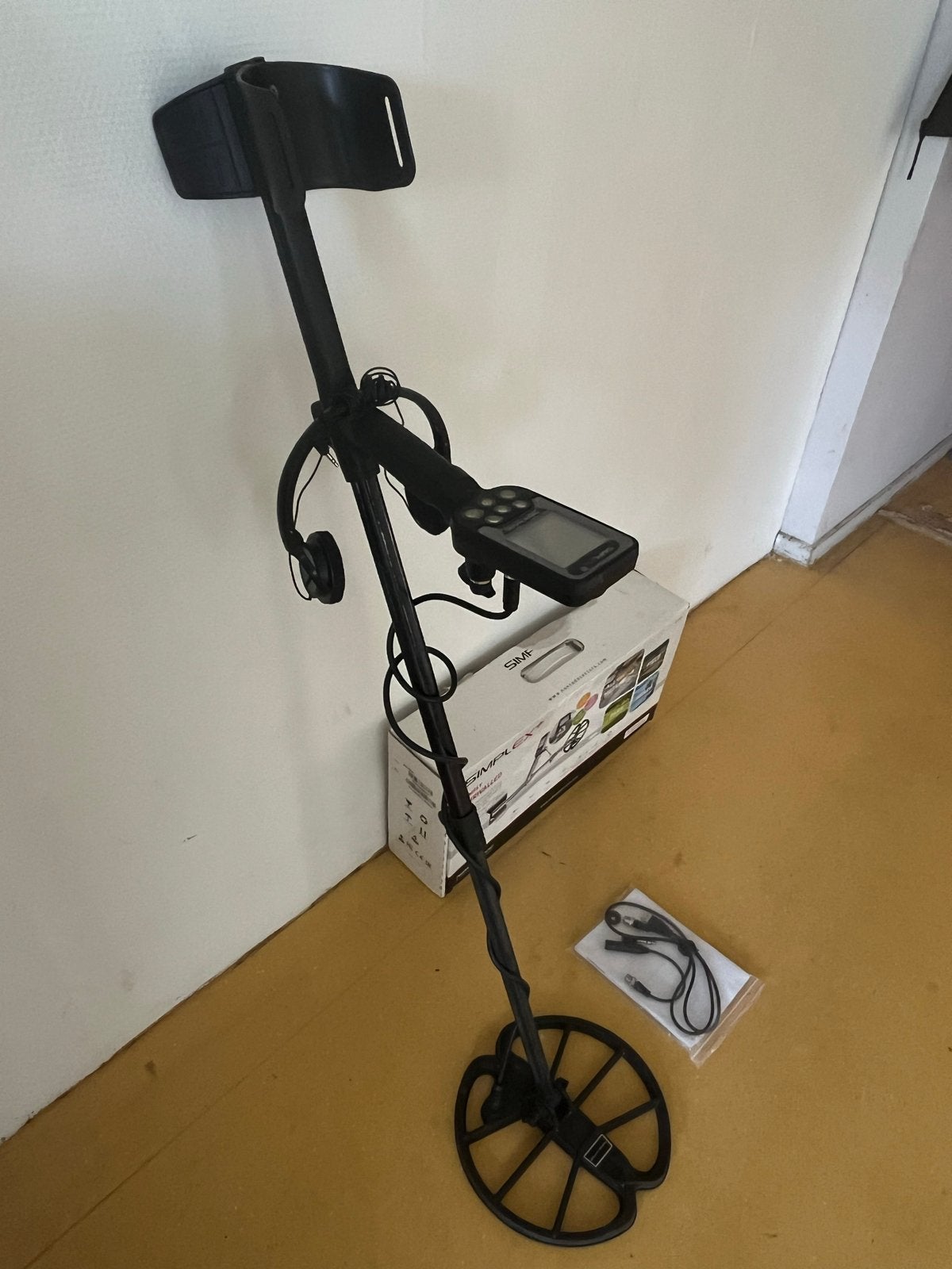 Nokta Makro Simplex+ metaaldetector met Pioneer koptelefoon, Hobby en Vrije tijd, Metaaldetectors, Overige merken, Gebruikt, Meer dan 30 cm