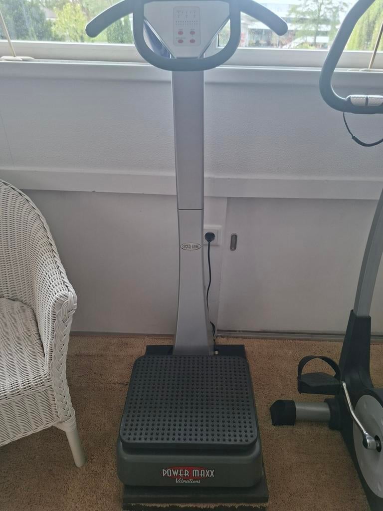 Power Maxx Vibrations Trilplaat - Zo goed als nieuw, Sport en Fitness, Ophalen of Verzenden
