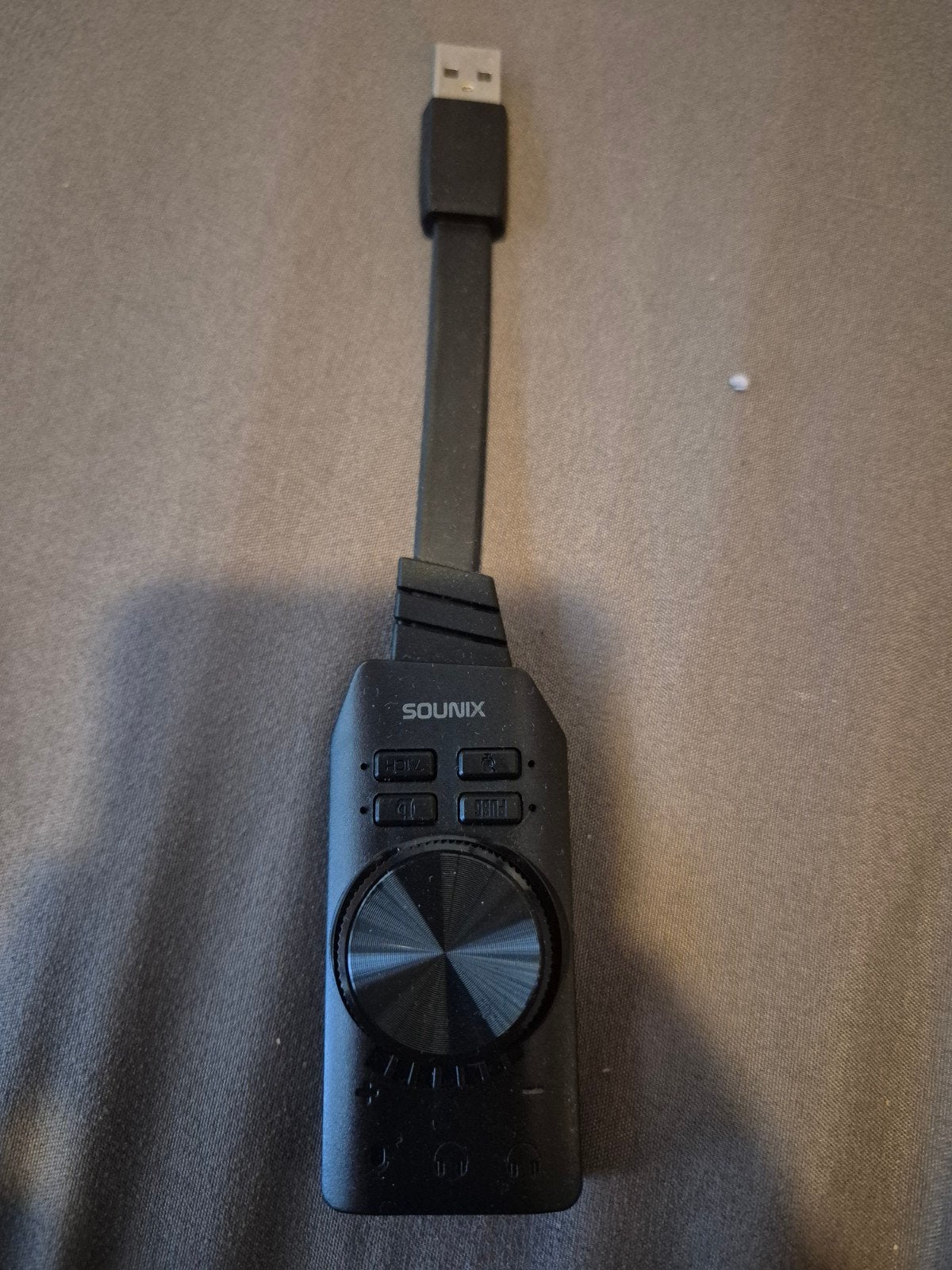 SOUNIX USB Externe Geluidskaart met Volumeregeling, Computers en Software, Ophalen of Verzenden, Zo goed als nieuw, Extern, SOUNIX