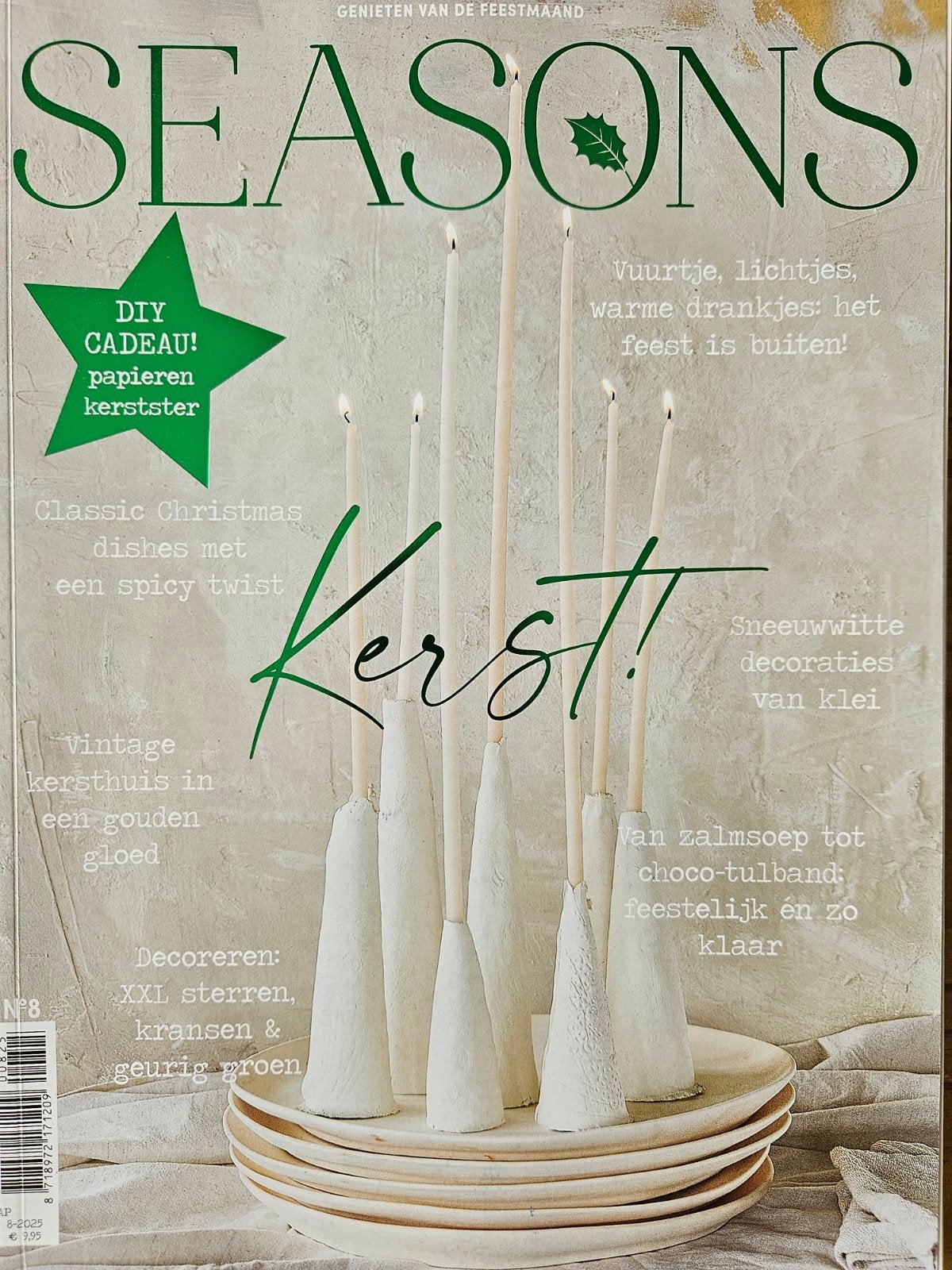 Seasons magazine 8-2025 kerst 🎄, Ophalen of Verzenden, Zo goed als nieuw