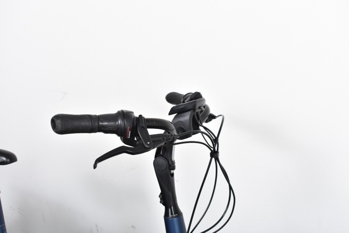 GAZELLE Grenoble C7+ HMB Dames Saturn Blue Mat 57cm, Fietsen en Brommers, Ophalen, Gebruikt, -, -