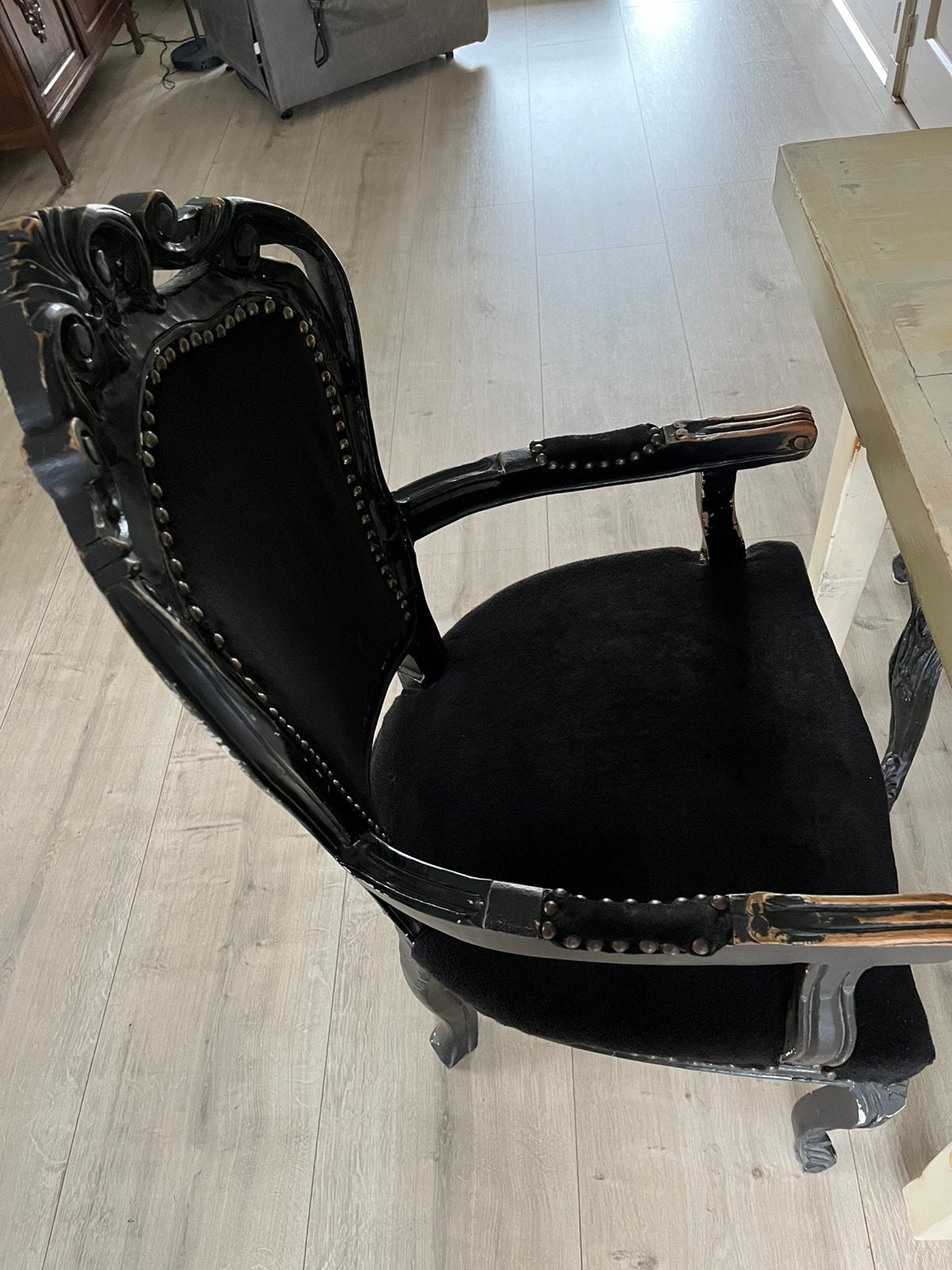 Eetkamerstoelen, Ophalen, Gebruikt, Zwart, Broccante