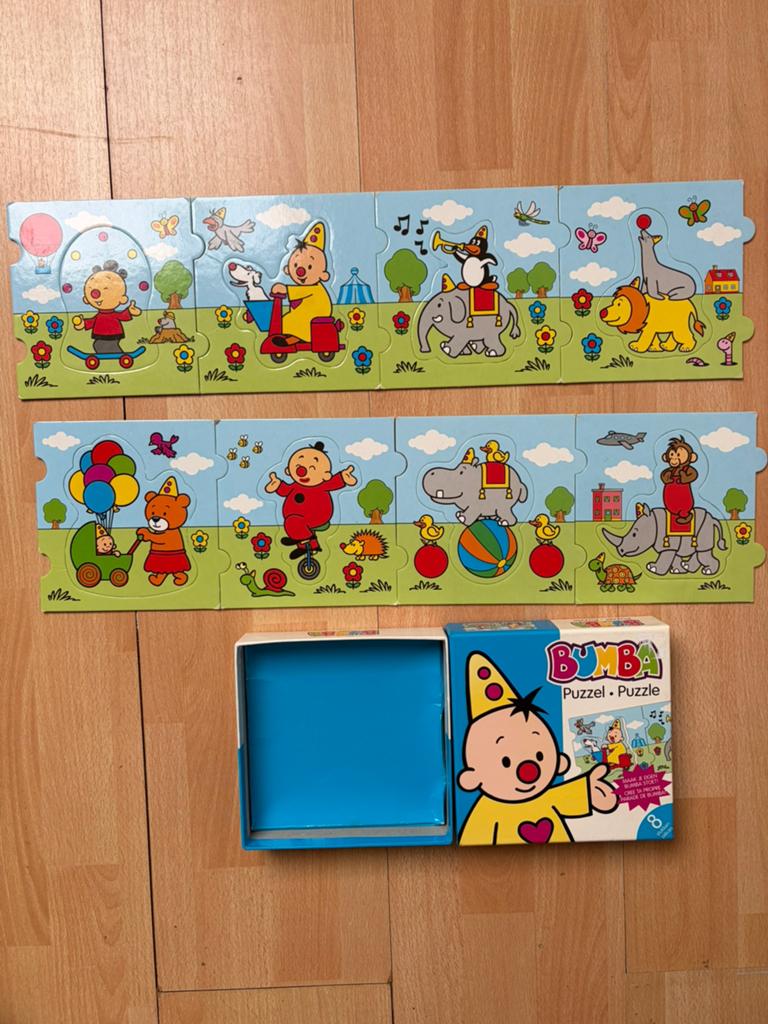 Bumba puzzel maak je eigen bumba stoet 2+, Ophalen of Verzenden, 10 tot 50 stukjes, Zo goed als nieuw, 2 tot 4 jaar