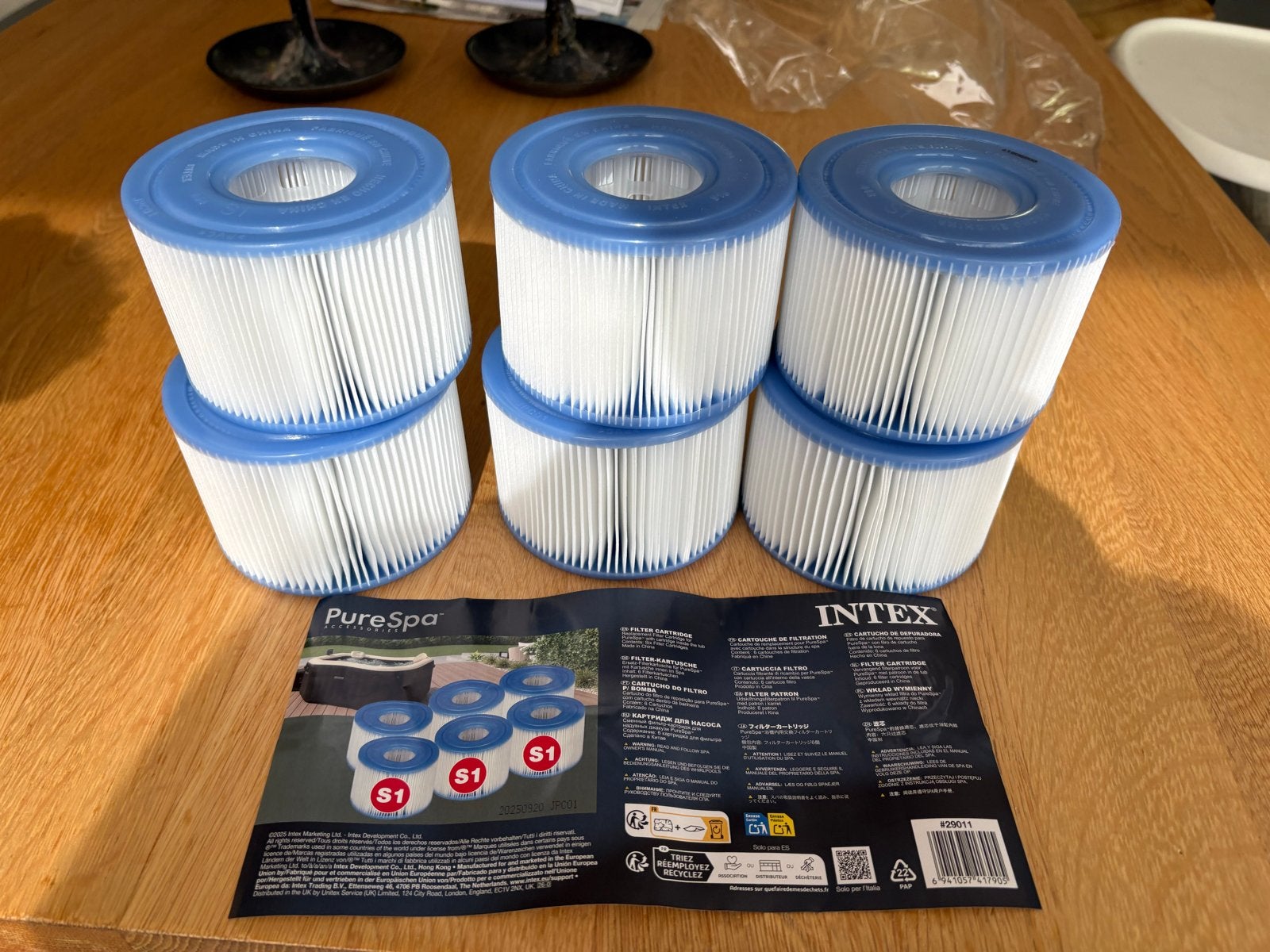 Intex Pure Spa filter S1 - 6 stuks, Ophalen of Verzenden, Nieuw, Filter