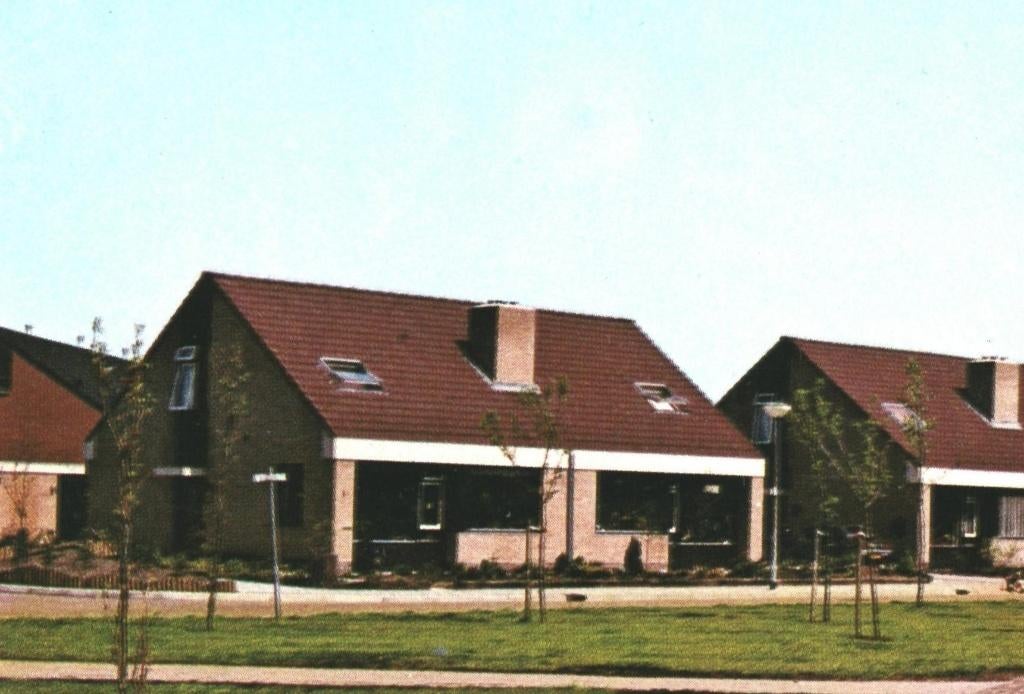 993037 Blijham Groningen 1980 Nieuwbouw Gelopen, Ophalen of Verzenden, 1960 tot 1980, Gelopen, Groningen