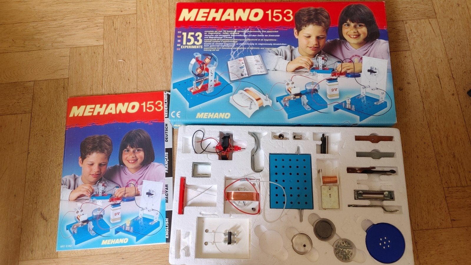 MEHANO 153 Experimenteerset - Elektronica voor kinderen, Ophalen of Verzenden, Zo goed als nieuw, Elektronica