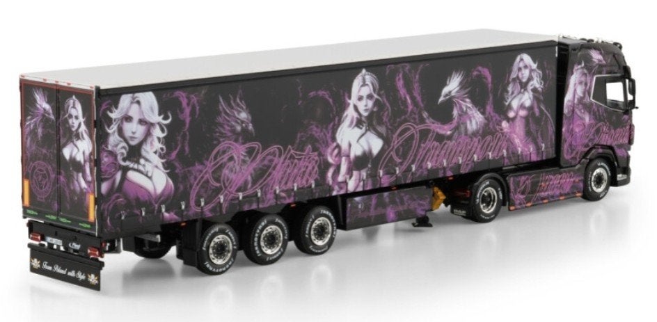 WSI DAF XG+ 4x2 + SCHUIF ZEIL TRAILER - PLUTA, Wsi, ., Nieuw, Ophalen of Verzenden