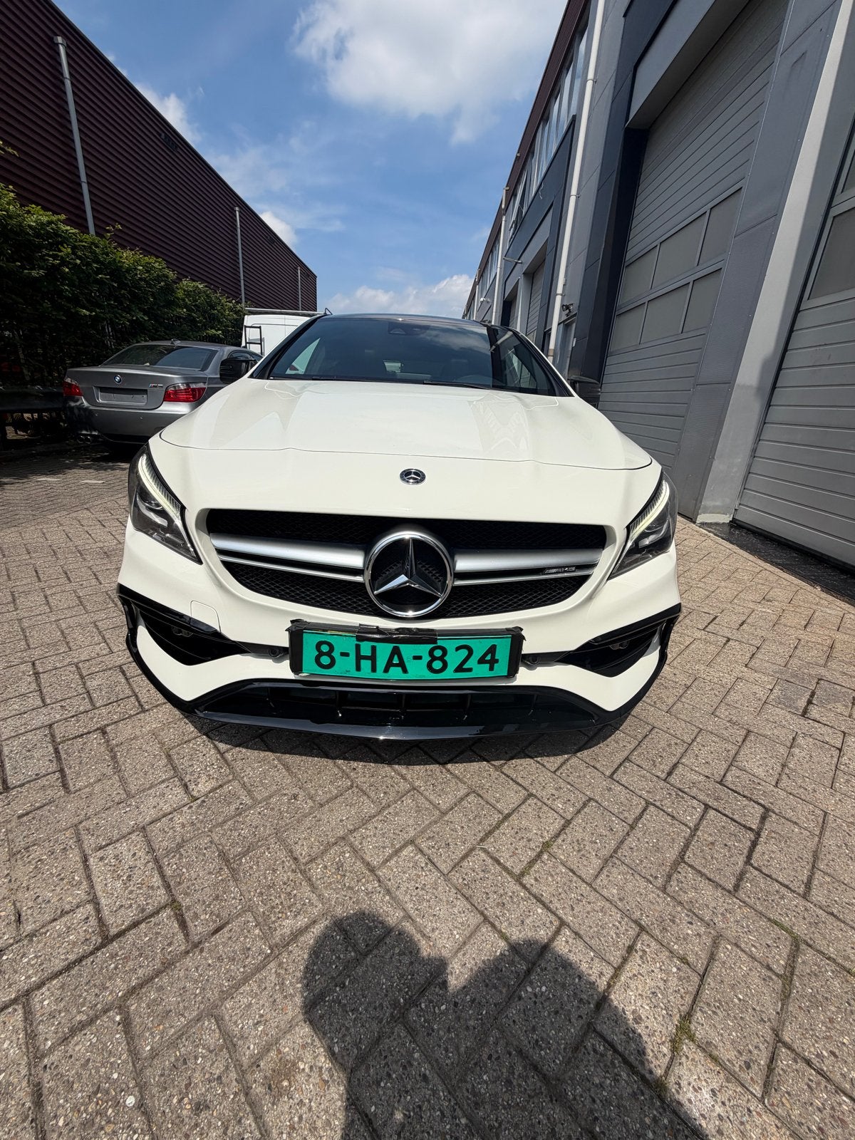 Mercedes-Benz CLA 45 AMG 381pk 4MATIC Speedshift DCT 2018, Auto's, Automaat, CLA, 4 cilinders, Wit