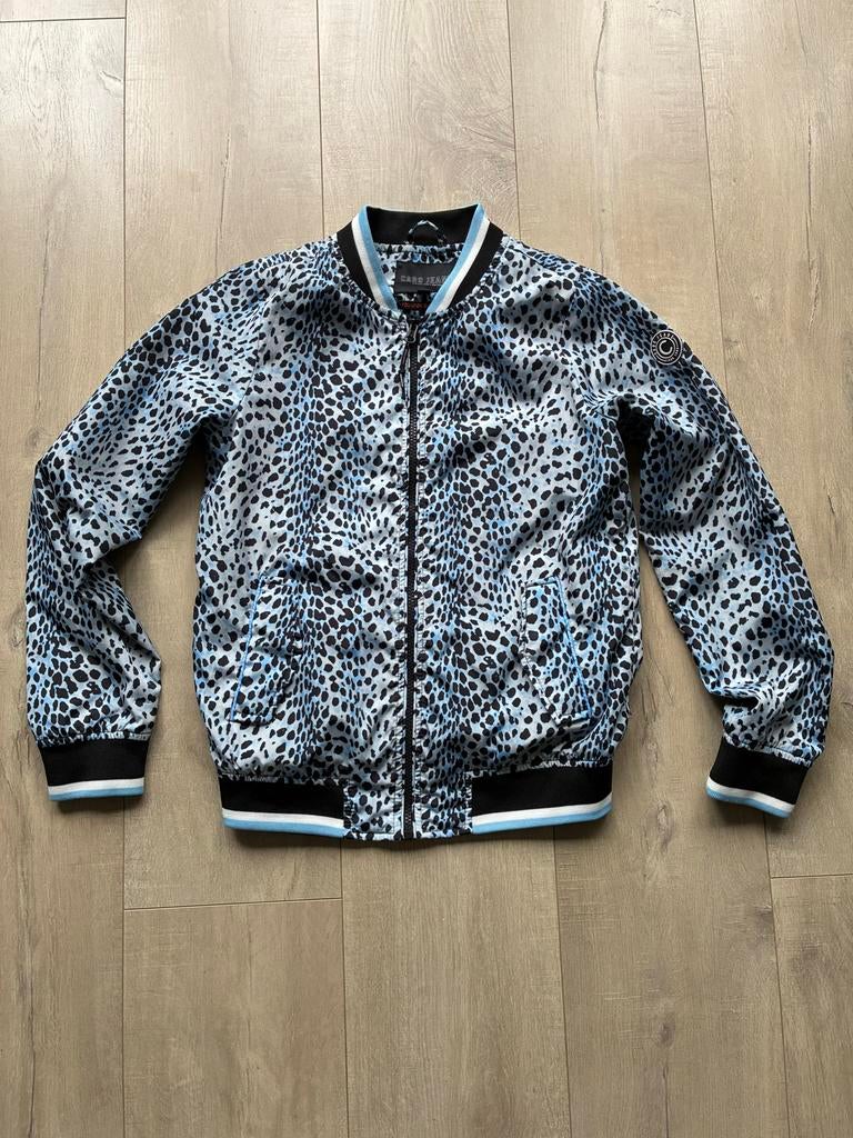 Zomerjas Cars Jeans Bomberjack met Luipaardprint - Maat 164, Meisje, Ophalen of Verzenden, Zo goed als nieuw, Cars Jeans