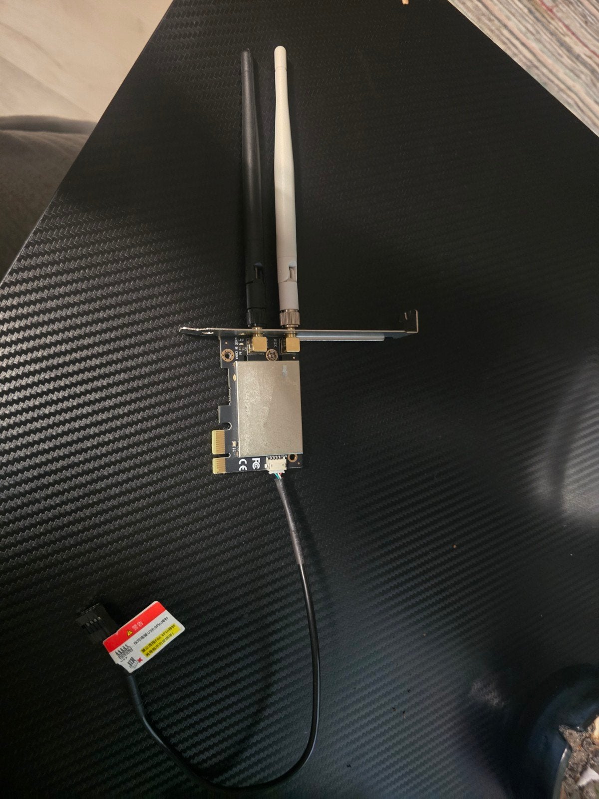 PCIe WiFi 6E AX210 Adapter met Bluetooth 5.2, Ophalen of Verzenden, Nieuw, Intern, Intel