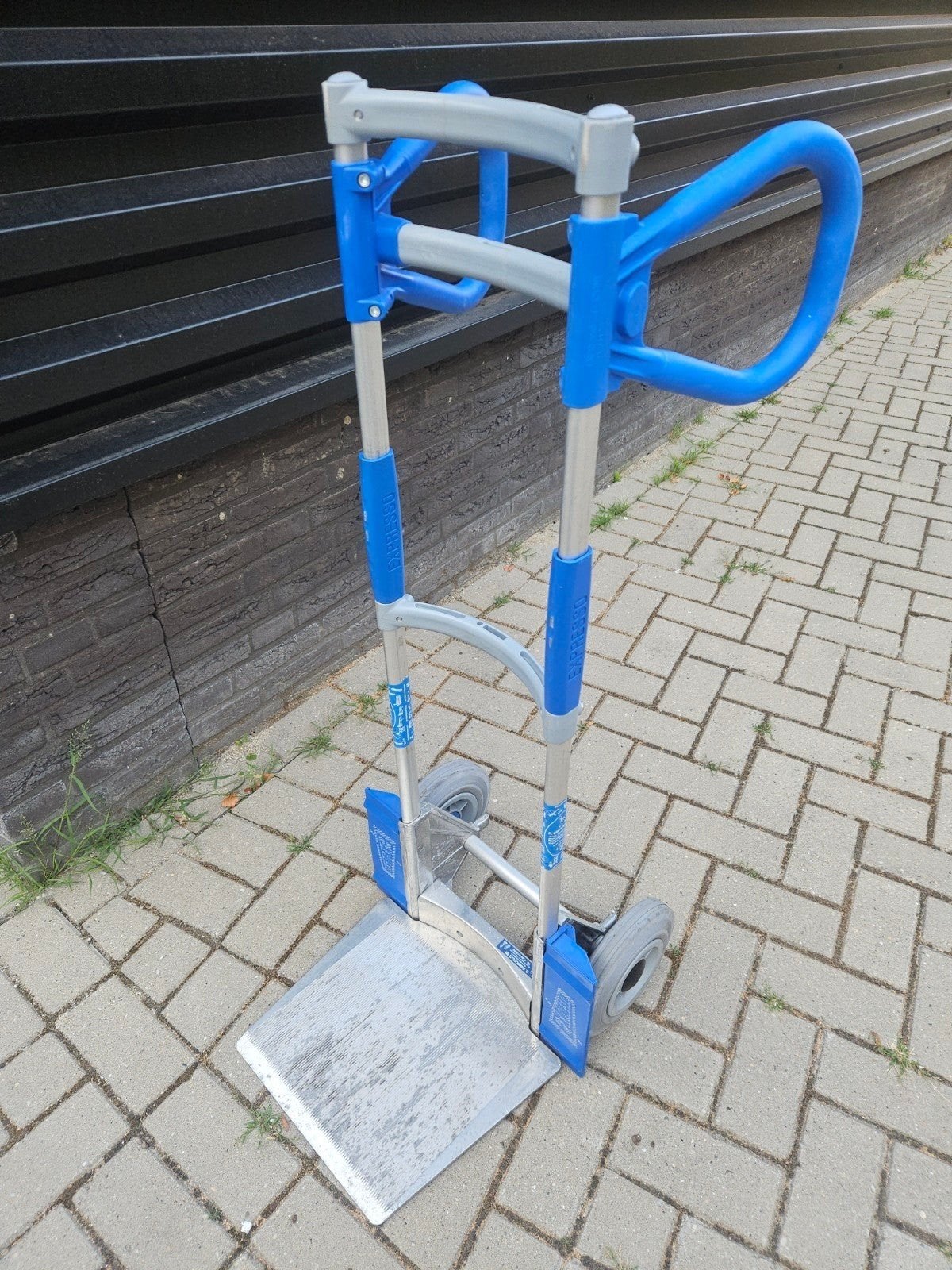 Aluminium professionele inklapbare steekwagen Expresso 110cm, Doe-het-zelf en Verbouw, Transportwagens, 100 liter of meer, Ophalen of Verzenden