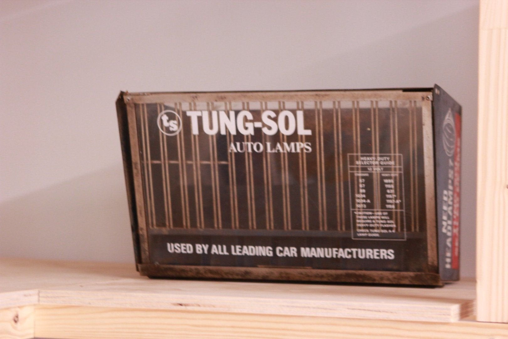 Tung-Sol Auto Lamps displaykastje, Ophalen, Gebruikt, -, -