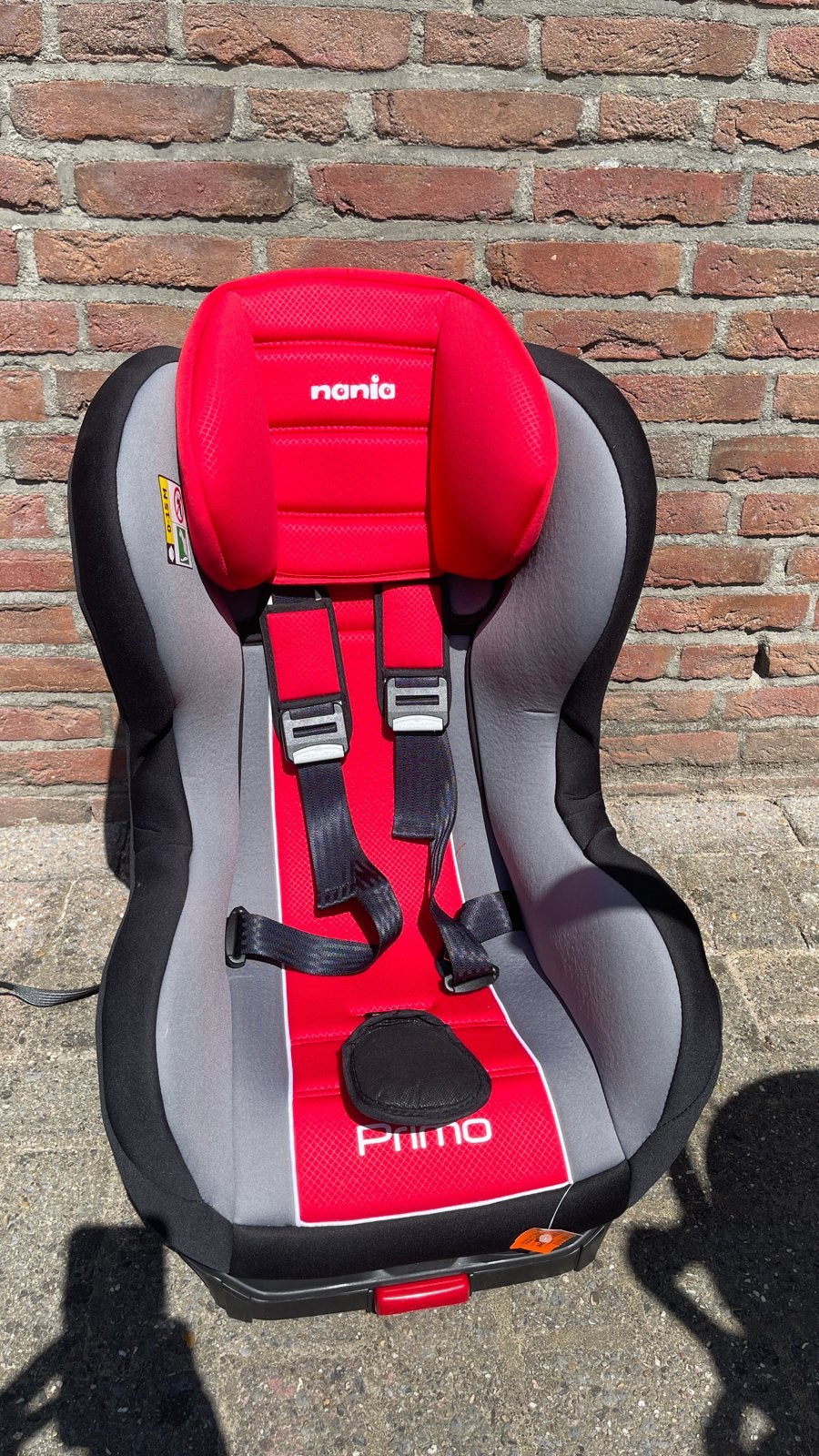 Nania Primo autostoel - Nooit gebruikt, Nieuwstaat!, Autogordel of Isofix, Nieuw, Zijbescherming, 0 t/m 13 kg