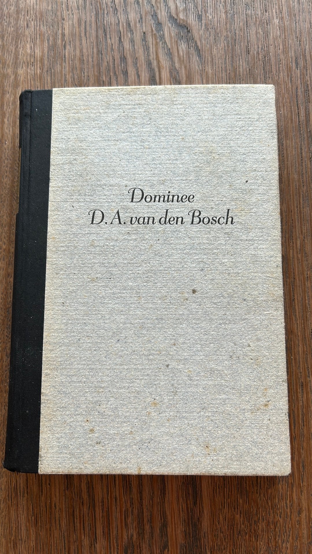 Dominee D.A. van den Bosch - A.M.C. van Lijnden-van den Bosc, Ophalen of Verzenden, Gelezen, Christendom | Protestants