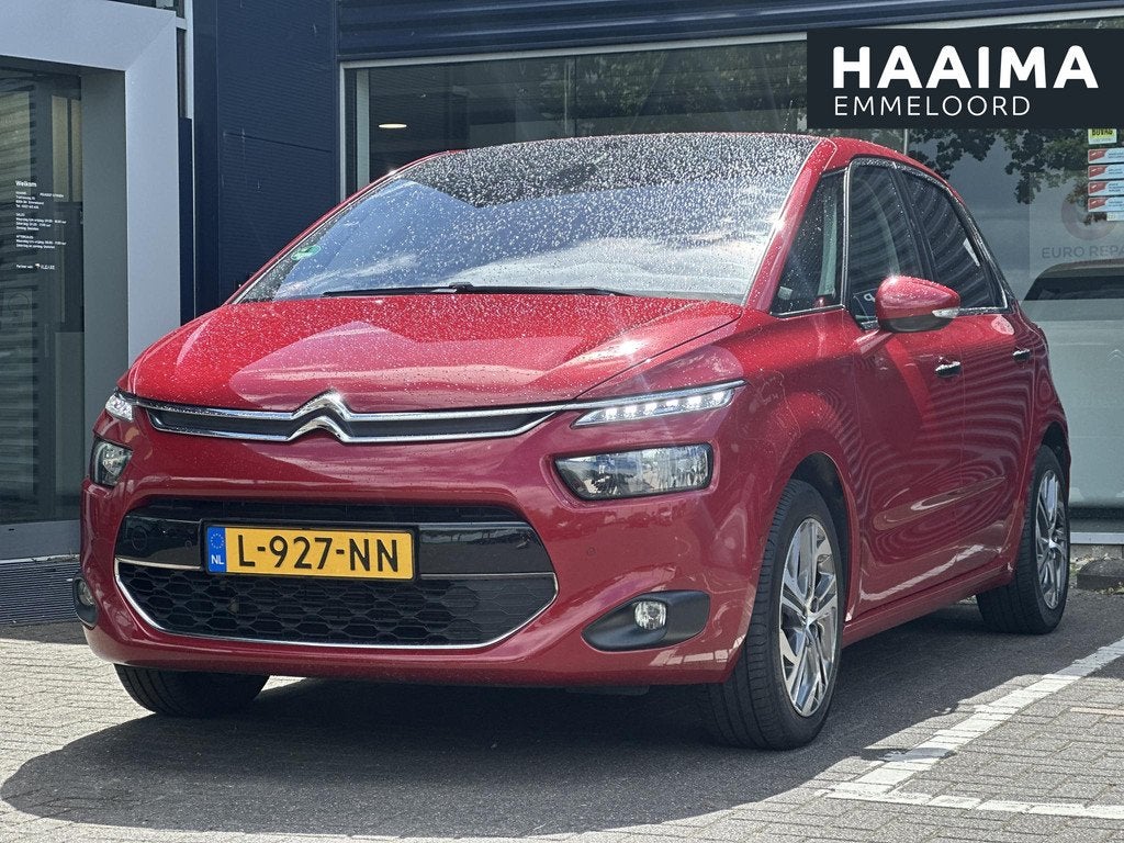 Citroen C4 Picasso 1.6 e-THP 165pk Exclusive | Trekhaak | 1., Auto's, Citroën, Gebruikt, 4 cilinders, Leder en Stof, C4 (Grand) Picasso