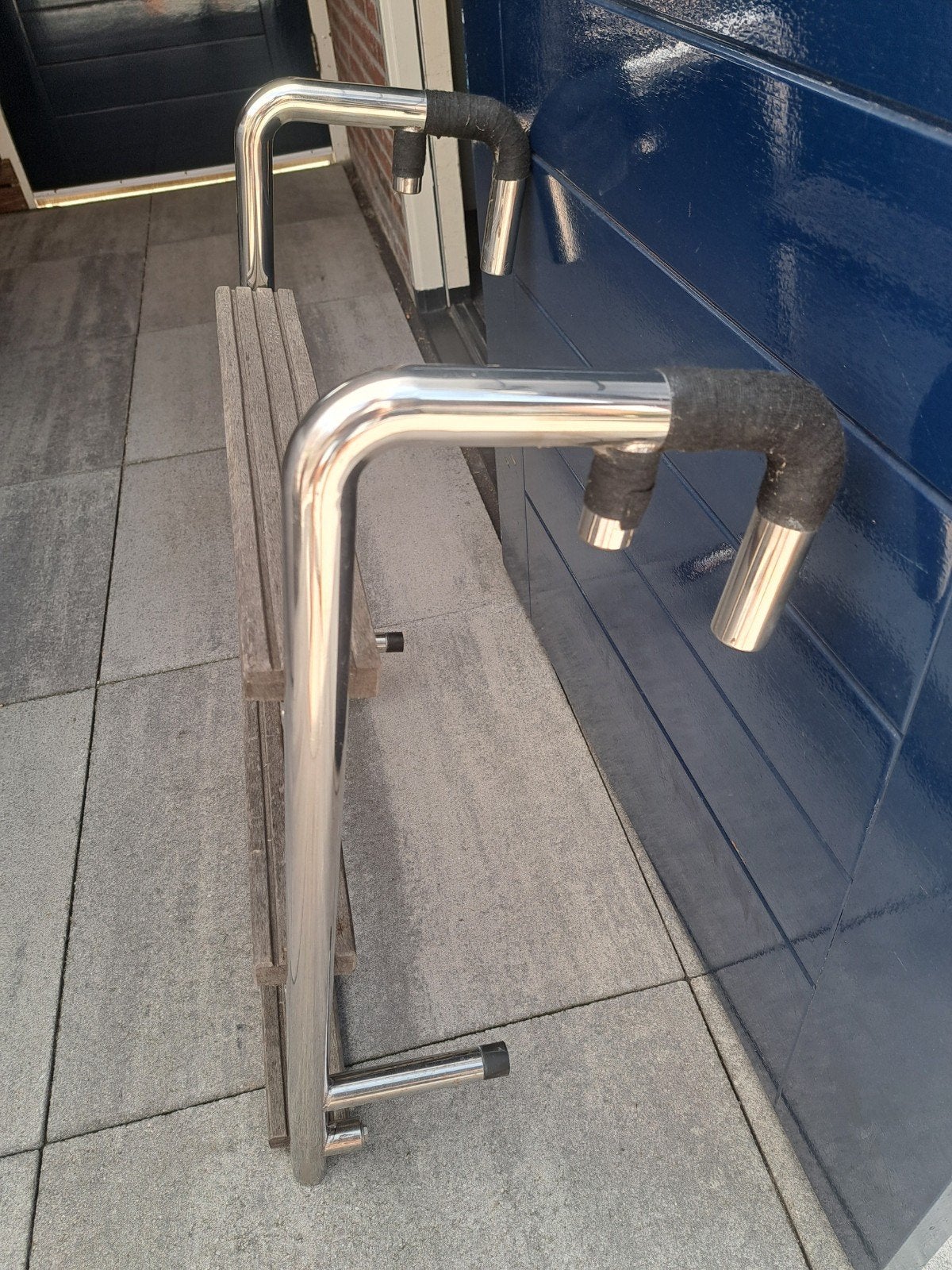 RVS zwemtrap / bootladder voor boot of zwembad, Ophalen of Verzenden, Gebruikt, Overige typen