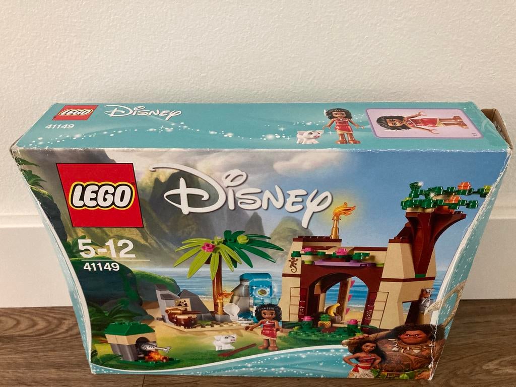 ZGAN Lego Disney 41149 Vaiana’s eilandavontuur!, Ophalen of Verzenden, Zo goed als nieuw