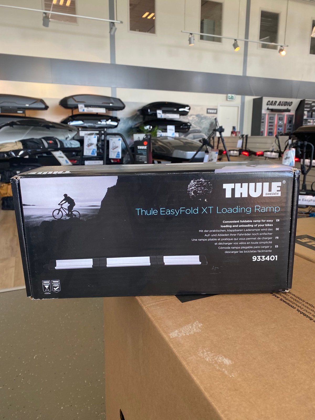 Thule Easyfold XT Foldable Loading Ramp, Auto diversen, Ophalen, Nieuw, Fietsendrager-accessoire, Brede banden