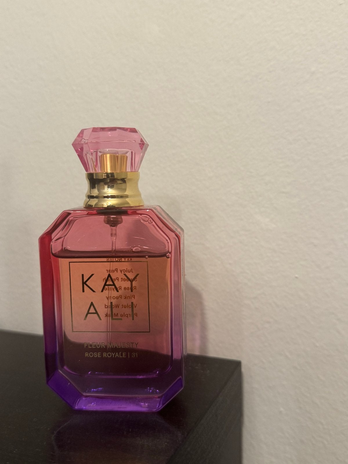 KAY Fleur Majesty Rose Royale parfum - 100ml, Ophalen, Zo goed als nieuw