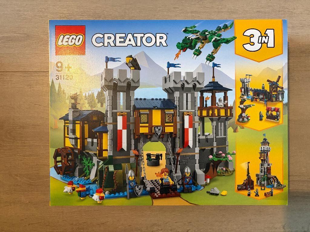**Lego 31120 Middeleeuws kasteel, castle**, Kinderen en Baby's, Speelgoed | Duplo en Lego, Lego, Nieuw, Ophalen of Verzenden, Ongeopend/sealed