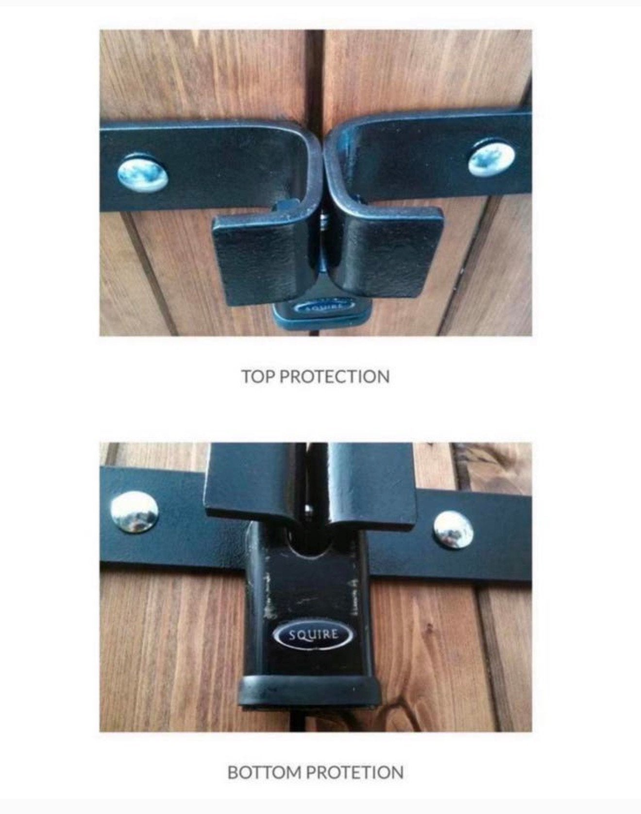 Beveiligingshasp voor slot beveiliging schuur garage poort, Tuin en Terras, Nieuw, Ophalen of Verzenden, H, H