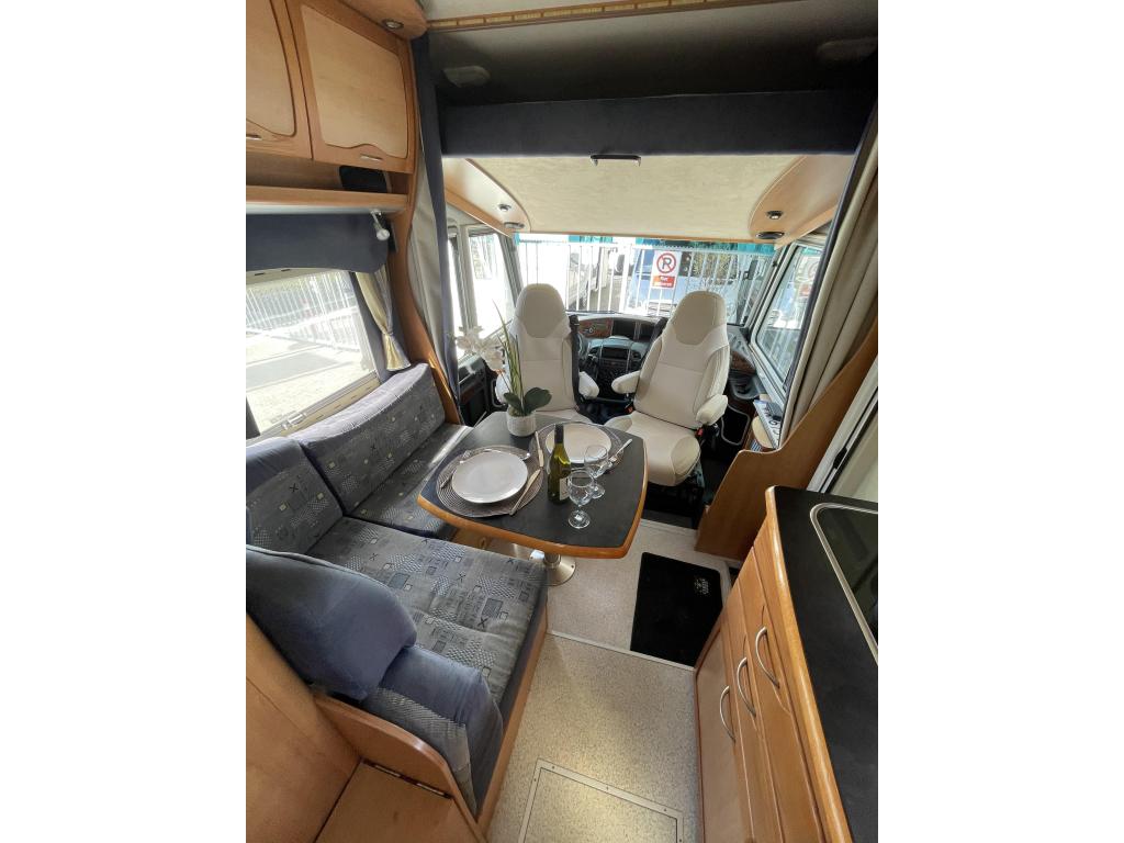 Eura Mobil Integraal 660 HBL DWARSBED + HEFBED INRUILKOOPJE!, Caravans en Kamperen, Campers, Integraal, Fiat, Bedrijf, 6 tot 7 meter