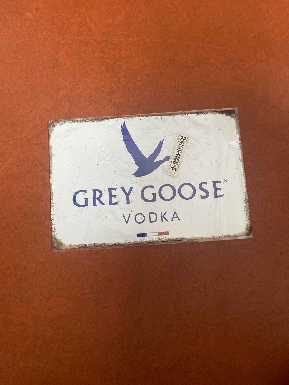 Grey Goose Vodka Reclamebord - Nieuw in verpakking, Ophalen, Nieuw, Reclamebord