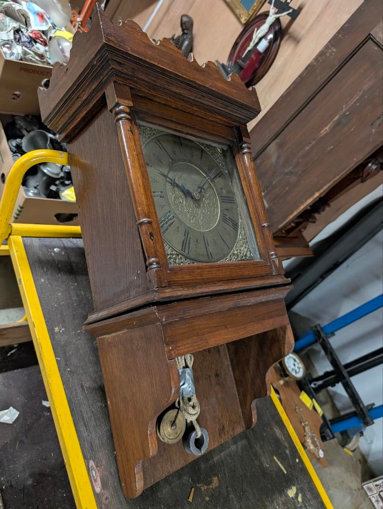 Antieke Engelse klok. €275., Antiek en Kunst, Antiek | Klokken, Ophalen